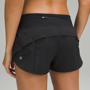 Lululemon Low Rise Speed Up Shorts
